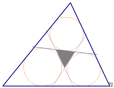 三角形内三线三圆